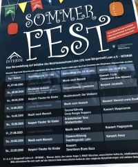 Programm Sommerfest