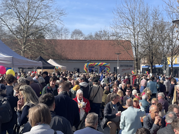 Großer Andrang am Laimer Anger beim Bürgerfest
